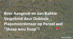 Boer Aangeval en aan Bakkie Vasgebind deur Dubbele Plaasmoordenaar op Parool wat "Skaap wou Koop"!